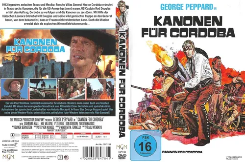 "Kanonen für Cordoba" Western! Explosives Himmelfahrtskommando! Neue DVD!