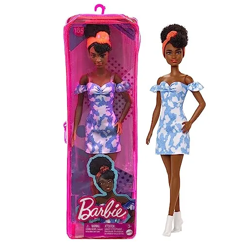 Barbie Fashionistas Puppe, Schwarze schwarzen Locken, Schulterfreie HBV17 Mattel