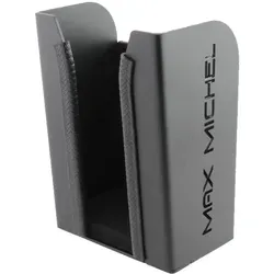 Max Michel Scannerhalter für Zebra MC9300 und MC9400 - Magnetische Scanner Halterung aus Aluminium für Flurförderfahrzeuge, bietet optimalen Schutz und minimiert Vibrationen dank EPDM Moosgummi Polster.