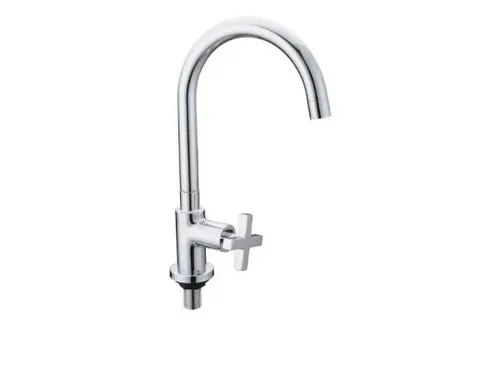 Primaster Kaltwasserarmatur Linz verchromt - Küchenarmaturen mit elegantem verchromtem Finish, ideal für moderne Küchen und sorgt für eine einfache Handhabung.
