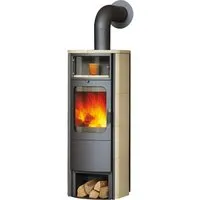 HARK Kaminofen »Opera B Grande«, 7 kW – Dauerbrandofen für Gemütlichkeit - Kaminöfen – Der HARK »Opera B Grande« bietet stundenlangen Wärmegenuss mit eleganter Kacheln und rußfreier Sichtscheibe für ein perfektes Ambiente.