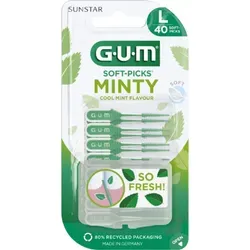 Gum Soft Picks Minty Large 40 ST