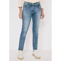 CECIL Slim-fit-Jeans 5-Pocket-Style blau 36