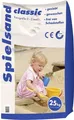 Hamann Spielsand gewaschen 25 kg Sack Kinderspielsand Sand für Sandkasten