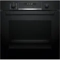 Bosch Serie 6, Einbau-Backofen, 60 x 60 cm, Schwarz, HBG578BB3