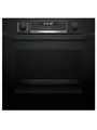 Bosch HBG578BB3, Serie 6, Einbau-Backofen, 60 x 60 cm, Pyrolyse-Selbstreinigung, Air Fry Funktion, 3D-Heißluftfunktion, Soft Close, Hydrolytische Reinigungshilfe, Automatikprogramme, Versenkknebel