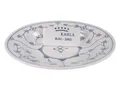 Suppenteller 22 cm Kahla blau saks Porzellan Neu
