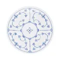 Kahla Blau Saks Indisch Blau Stohblumenmuster Suppenteller 22 cm