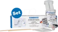WEICON 10058777 - Epoxikleber Set, Fast-Metal, anthrazit, 24 ml