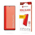 Displex Schutzglas 2D/ Clear (10H) für Google Pixel 8 Pro, Tempered Glas, kratzer-resistente Schutzfolie, hüllenfreundlich