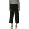 s.Oliver 7/8-Hose mit Bundfalten und Stretch-Anteil grau 38