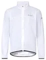 VAUDE Fahrradjacke Matera Air Jacket - ultraleichte Windjacke Herren 150 g, wasserabweisende Windjacke Rennrad Herren, winddichte & atmungsaktive Sportjacke - white, 3XL