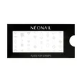 NEONAIL Stamping Plate 13  Stamping Platte  Schablonen Platte  Nail Art  Nage...