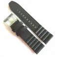DIESEL Original Ersatzband Lederarmband DZT2008 Uhrband Schwarz watch strap 24mm