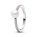 PANDORA Sterling silver Mixed stone White 193158C01