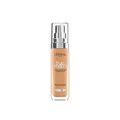 L'Oréal Paris, True Match Foundation, nahtlos verblendbar, mit Hyaluronsäure, vegane Formel, flüssige Textur, mittlere Deckkraft, natürliches Finish, für alle Hauttypen, 7.R/C Cool Medium Deep, 30 ml