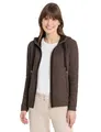 Cecil Langarm Jacke mit Kapuze und Taschen Macchiato Brown M