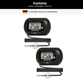 LCD Digital Thermometer 2 Stück mit Saugnapf für Aquarium Reptilien