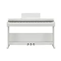 YAMAHA ARIUS YDP-105WH Digital Piano, White – Modernes und stilvolles Digitalpiano für Einsteiger und Hobbyspieler – Authentisches Klavierspiel