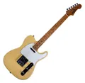 Jet Guitars JT300 E-Gitarre Blonde TL-Style Guitar Linde Ahorn Roasted Maple