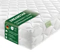 DREAMSTAR Ergo Flex Duo 7-Zonen Matratze 90x200 cm | H3&H4 | Ergonomische Kaltschaummatratze | Hypoallergen & Antibakteriell | Bezug abnehmbar & waschbar | Öko-TEX® | (16cm, 90 x 200 cm)