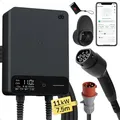 Typ 2 Wallbox 11/22kW APP RFID 6-32A 3-Phasen 5-15m RCD Typ B | Grade A