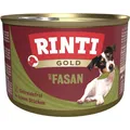 RINTI Gold Fasan  12x 185g Hundefutter nass für kleine Hunde