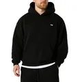 SMILODOX Herren Hoodie Dawson, Oversize Fit Langarm Oberteil mit Kapuze, Hoody Sweatshirt, Optimal für Sport, Streetstyle und Alltag, Bequem und Vielseitig Kombinierbar