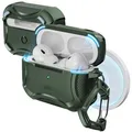 ESR für Airpods Pro 2 Hülle mit HaloLock, Cyber Armor Panzer kompatibel mit A...