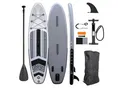 e4fun Stand Up Paddle Board 320 x 81 x 15 cm grau