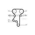 CONTITECH CT 870 Water Pump & Timing Belt Kit CT870WP2
