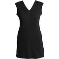 Icebreaker Damen Granary Sleeveless V Neck Kleid (Größe M, schwarz)
