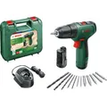Bosch Akku-Bohrschrauber EasyDrill 1200, 12V / 1,5Ah, mit 2 Akkus, Ladegerät und Koffer