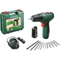 Bosch Home & Garden Akku-Schrauber EasyDrill 1200, 1500 U/min, 30 Nm, mit 2 Akkus und Ladegerät grün