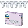 6er-Set PHILIPS GU10 LED Reflektor 4,6W wie 50W 36° Ausstrahlwinkel 2700K warmweißes gebündeltes Licht