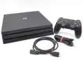 Sony PlayStation 4 Pro Konsole 1 TB - Schwarz + 1 Orig. Controller PS4