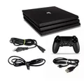 PS4 Pro Konsole CUH-7116B 1TB Schwarz #52 Kabel Controller und Spiel Fifa 19