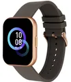 XCOAST IVE-2 Fitnesstracker und Smartwatch (BxLxH: 2,6x3,2x10,9 cm, iOS 8.2 oder neuer / Android 4.4 oder neuer) Nachrichtenanzeige, 70 verschiedene Ziffernblätter, Puls, Herzfrequenz, Blutdruck, Blutsauerstoff, 21 Sportmodi