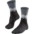 Falke Herren TK2 Crest Socken (Größe 39 , schwarz)