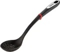 Tefal Ingenio Gemüselöffel Servierlöffel Küchenhelfer Schwarz Rot