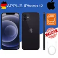 NEU Apple iPhone 12 128GB Schwarz (Ohne Simlock) (Dual-SIM) ✔️24 Monate Garantie