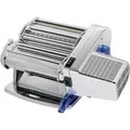 Imperia 650, Elektrische Nudelmaschine, Fettuccine, Tagliatelle, Chrom, Metall, Gehärteter Stahl, Edelstahl, 14 cm - Silber