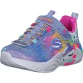 Skechers S-Lights Unicorn Dreams 302311L-BLMT, Girl Sneakers,Sports Shoes, Blue, 32 EU