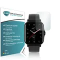 Slabo 4 x Displayschutzfolie kompatibel mit Amazfit GTS 2 | Amazfit GTS 2e Displayschutz Schutzfolie Folie Crystal Clear KLAR