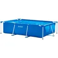ECD-Germany Schwimmbecken, Blau, Kunststoff, 160x65x260 cm, Freizeit, Pools und Wasserspaß, Pools