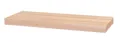 levandeo Wandboard Bobby Kernbuche Dekor 60cm - Deutsche Herstellung Schablone und Schrauben - Wandregal Wandbord