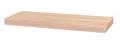 Levandeo® Wandregal, Wandboard Bobby 60cm Kernbuche - Wandregal Regal Board Bord