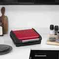 GEORGE FOREMAN Fitnessgrill Steel Family M Rot - Rot