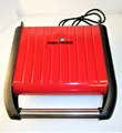 George Foreman 25040 - 56 Steel Family Fitnessgrill, Rot