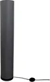 näve Stehlampe Beate, Ein-/Ausschalter, ohne Leuchtmittel, Metall/Textil, exkl. 3x E27 max. 40W, Höhe: 110cm, Farbe: grau